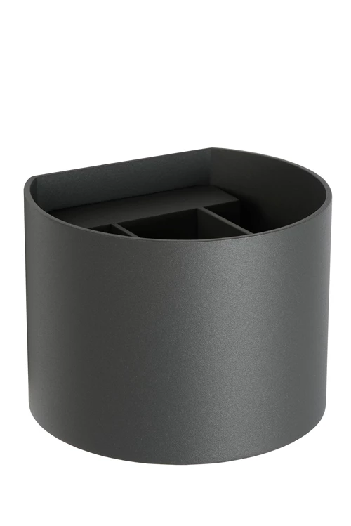 Lucide XIO - Wandleuchte - LED Dim. - G9 - 1x3,5W 2700K - Einstellbarer Abstrahlwinkel - Grau - ausgeschaltet